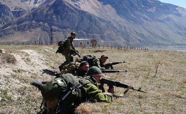 Российская армия развернула батальонные тактические учения на Кавказе 