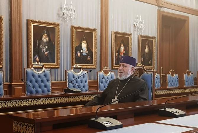 Гарегин II провел по видеосвязи встречу с предстоятелями армянских епархий Северной Америки 