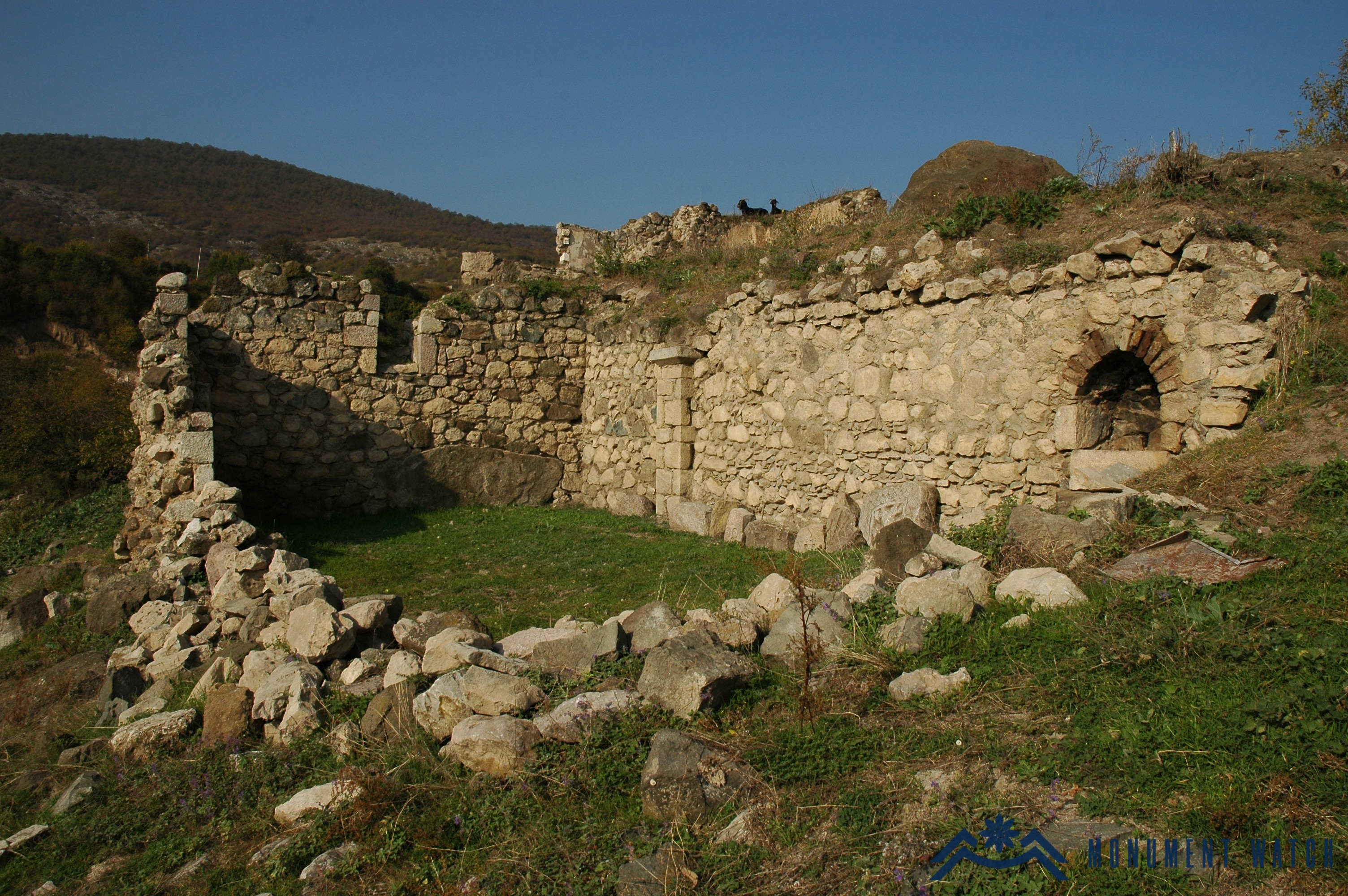 Церковь Сурб Аменапркич в арцахском Кркжане 