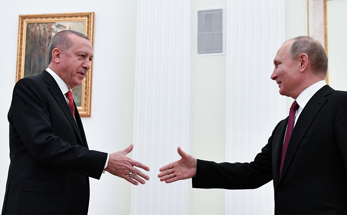 Путин пригласил Эрдогана посетить Россию 