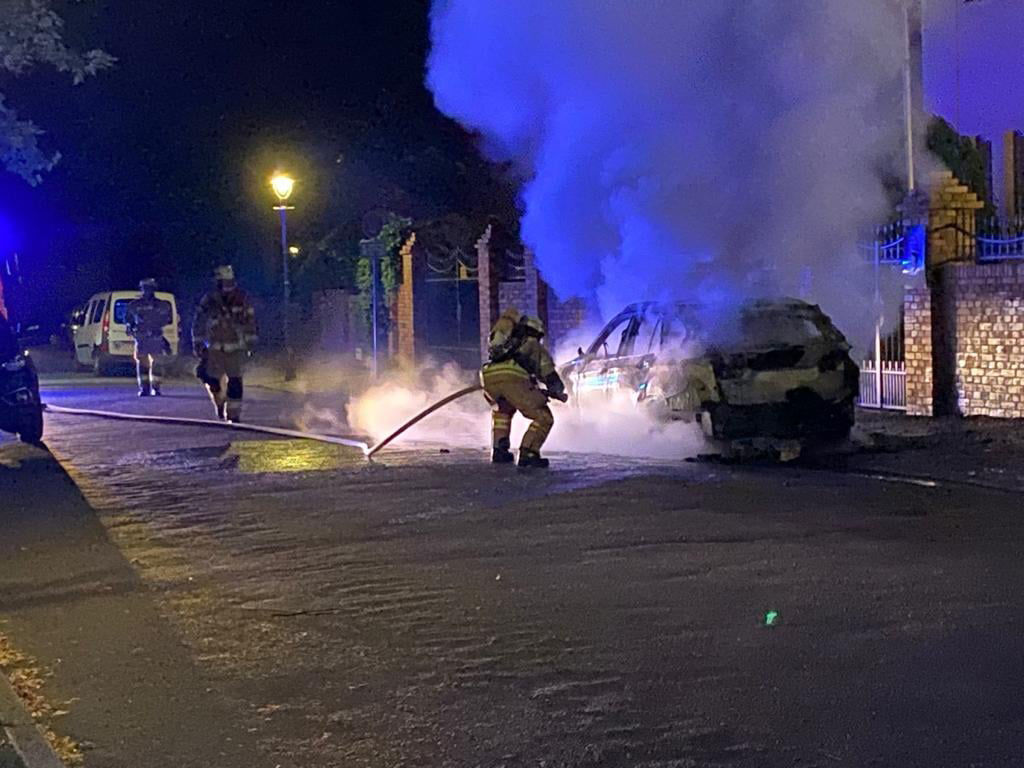 В Берлине сгорел автомобиль посольства Армении. Не исключен поджог 