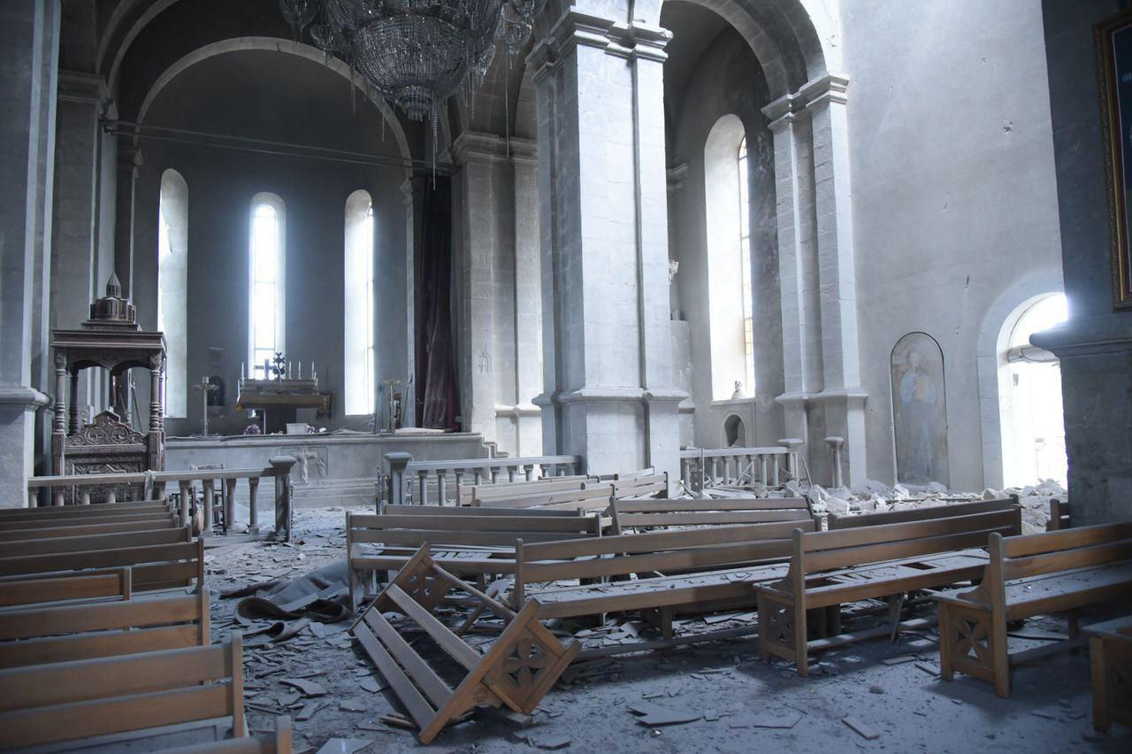 7 месяцев спустя — Европейская комиссия осудила бомбардировку Азербайджаном собора Казанчецоц в Шуши 