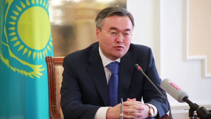 Такой вопрос не стоит - глава МИД Казахстана об отправке миротворцев по обращению Армении 