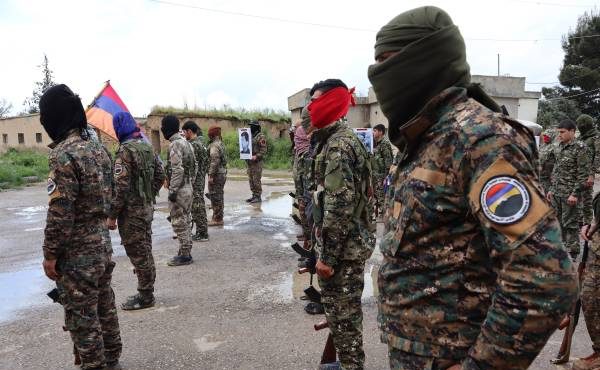 Бойцы сирийского батальона имени Нубара Озаняна объявили войну турецкой армии- видеоматериал 
