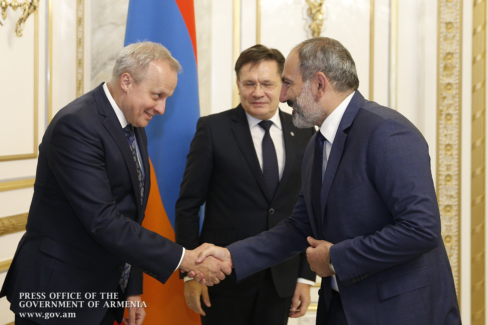 Премьер-министр Армении принял генерального директора Государственной корпорации по атомной энергии «Росатом» 