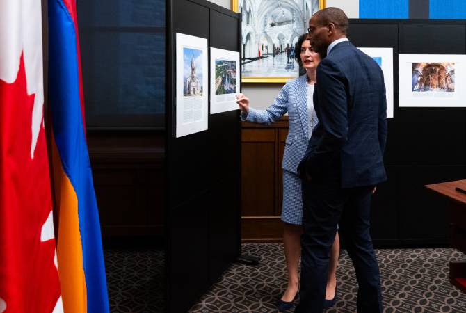 «Нагорный Карабах. Армянское наследие под угрозой». Фотовыставка в парламенте Канады 