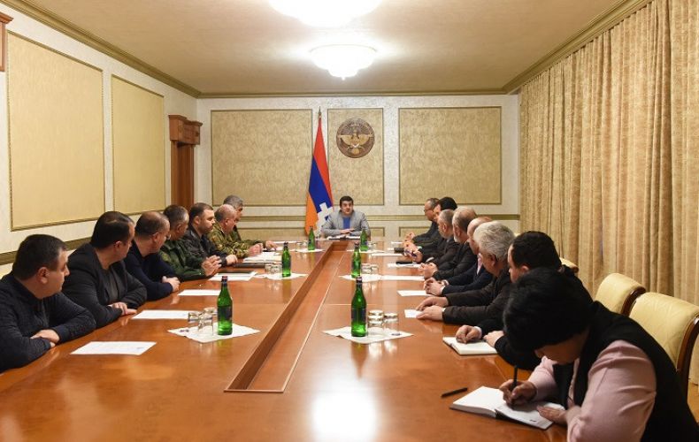 Dialogorg.ru: Президент Нагорного Карабаха Араик Арутюнян созвал расширенное заседание Совета безопасности 