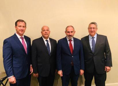 Никол Пашинян встретился с главными армянскими лоббистами США 