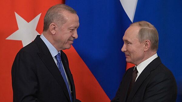 Путин информировал Эрдогана об основных итогах прошедшей 11 января трехсторонней встречи лидеров России, Азербайджана и Армении в Москве 