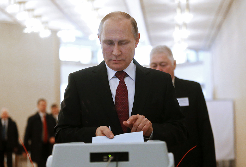 За Владимира Путина проголосовали 56 миллионов россиян 