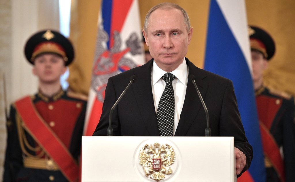 Владимир Путин оглашает послание Федеральному Собранию 