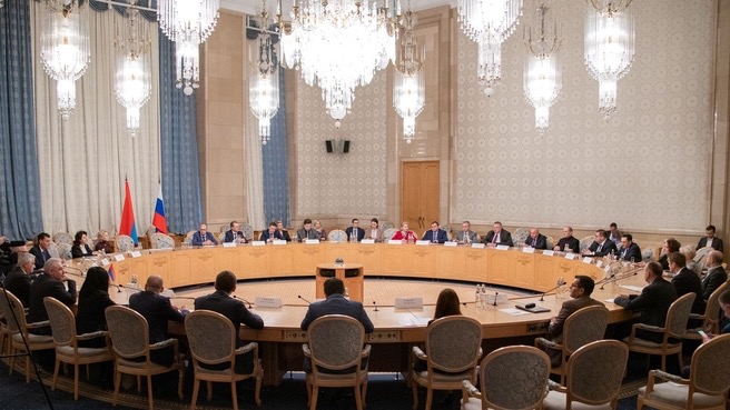 Организация ДИАЛОГ приняла участие в заседании Российско-Армянской Межправительственной комиссии по экономическому сотрудничеству  