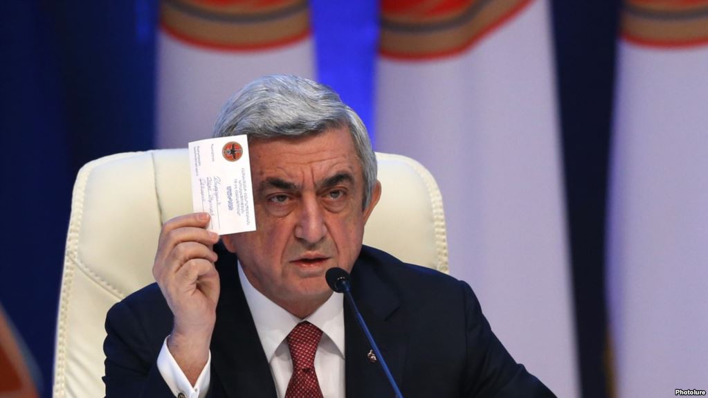 Серж Саргсян: очень много времени собираюсь уделять передаче того опыта, который я накопил в течение многих лет 