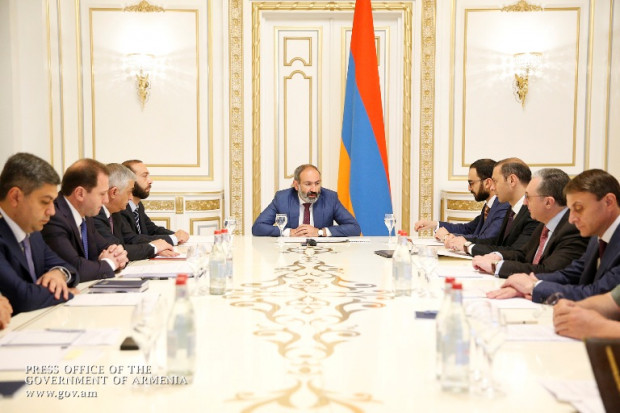 Состоялось заседание Совета безопасности Армении 