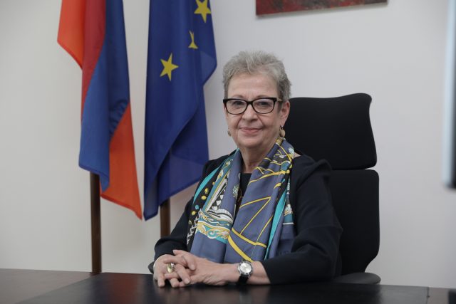 Андреа Викторин: Европейский союз продолжит поддержку Армении 