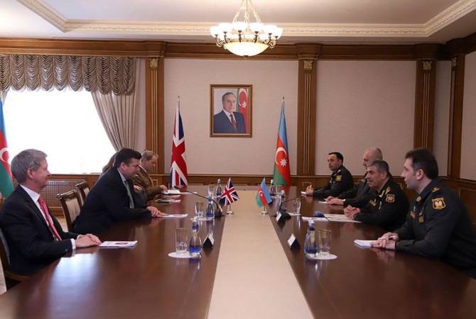 Министр обороны Великобритании прибыл в Баку с однодневным визитом 