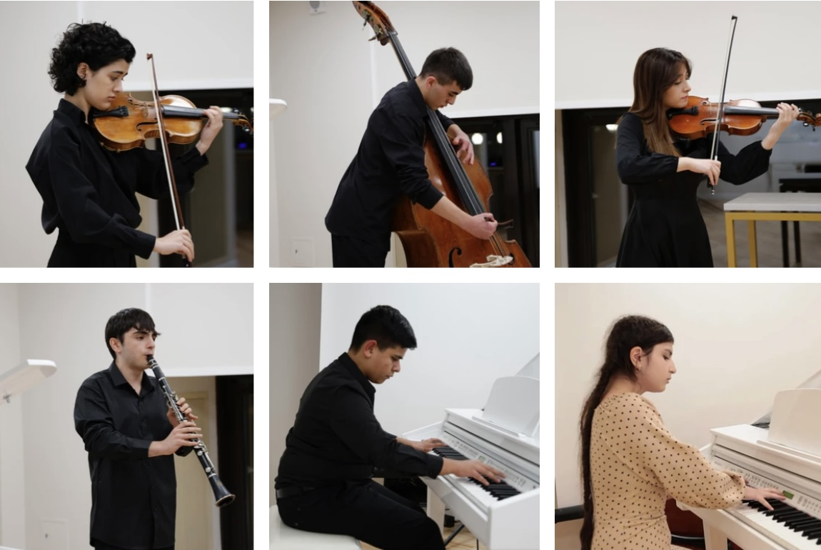 Презентация программы «Родом из Арцаха» в Москве с концертным выступлением ее шестью участников-музыкантов 