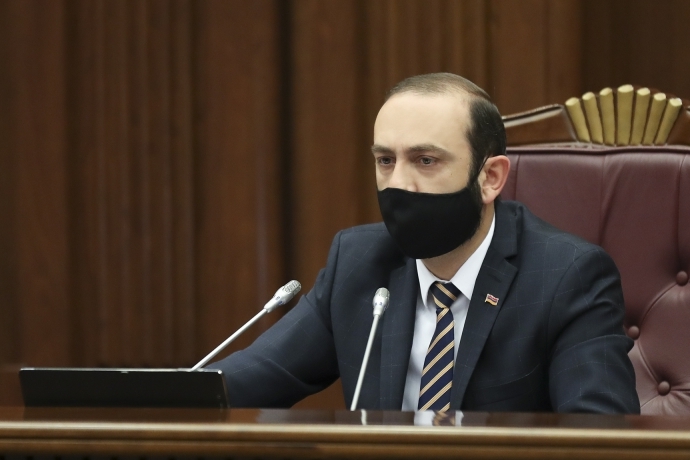 Спикер НС Армении: Действия Азербайджана являются вопиющими нарушениями всех международных конвенций 