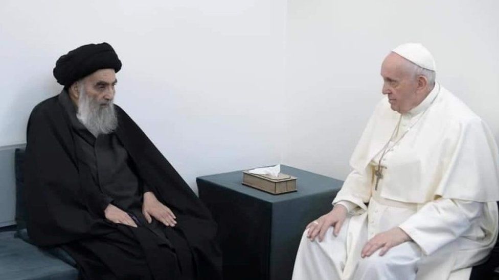 Папа Римский обсудил с духовным лидером шиитов Ирака безопасность христиан 