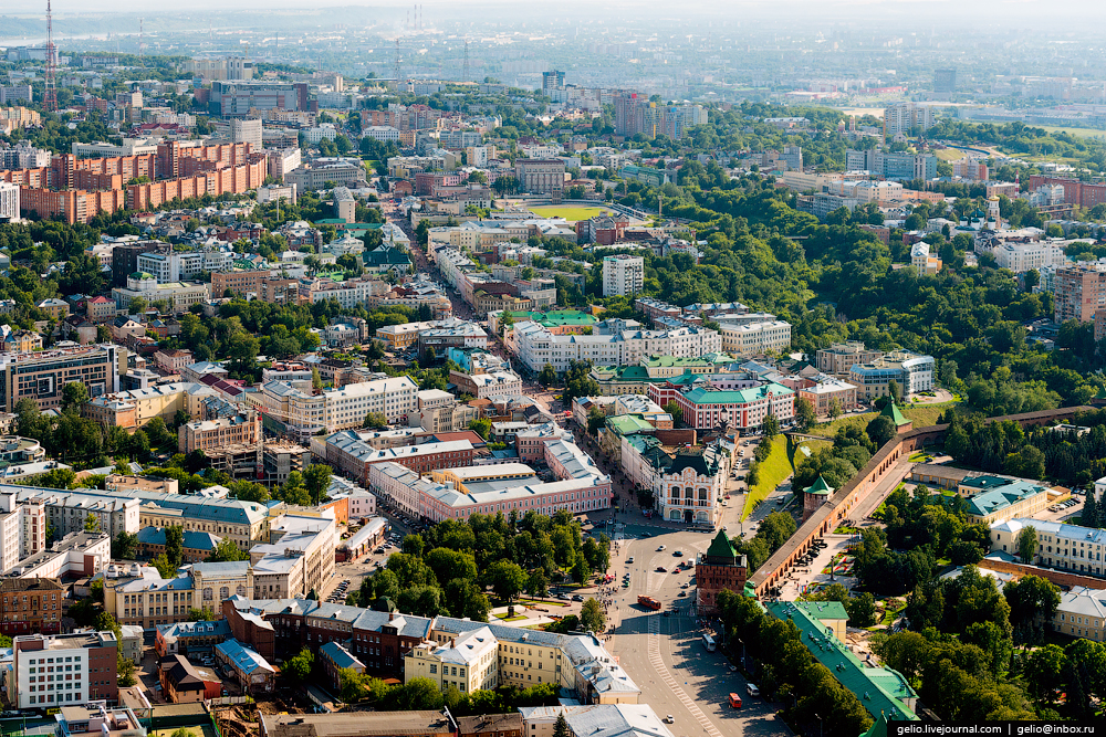 Нижний новгород центр города фото