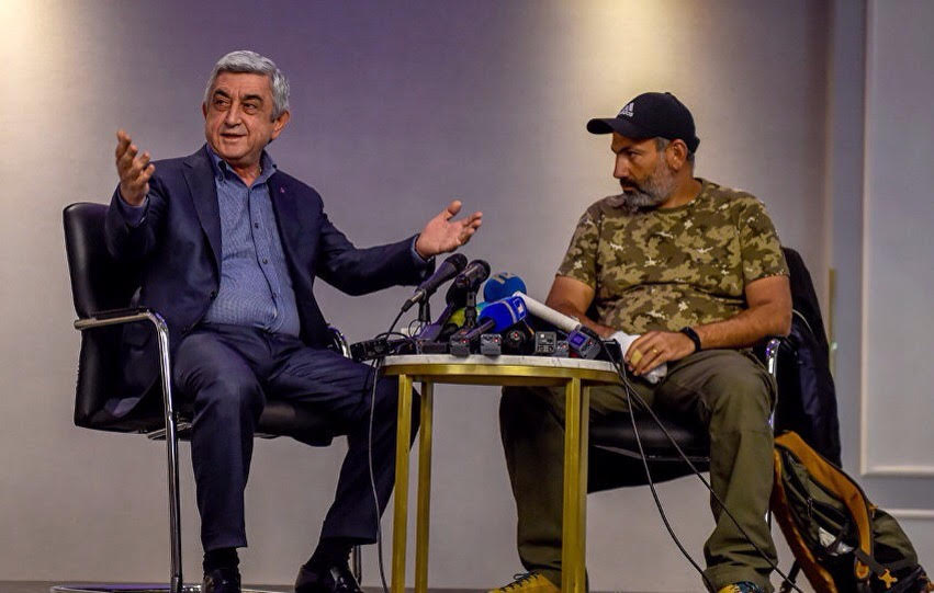 Серж Саргсян Николу Пашиняну: Это ультиматум, шантаж государства и законных властей 