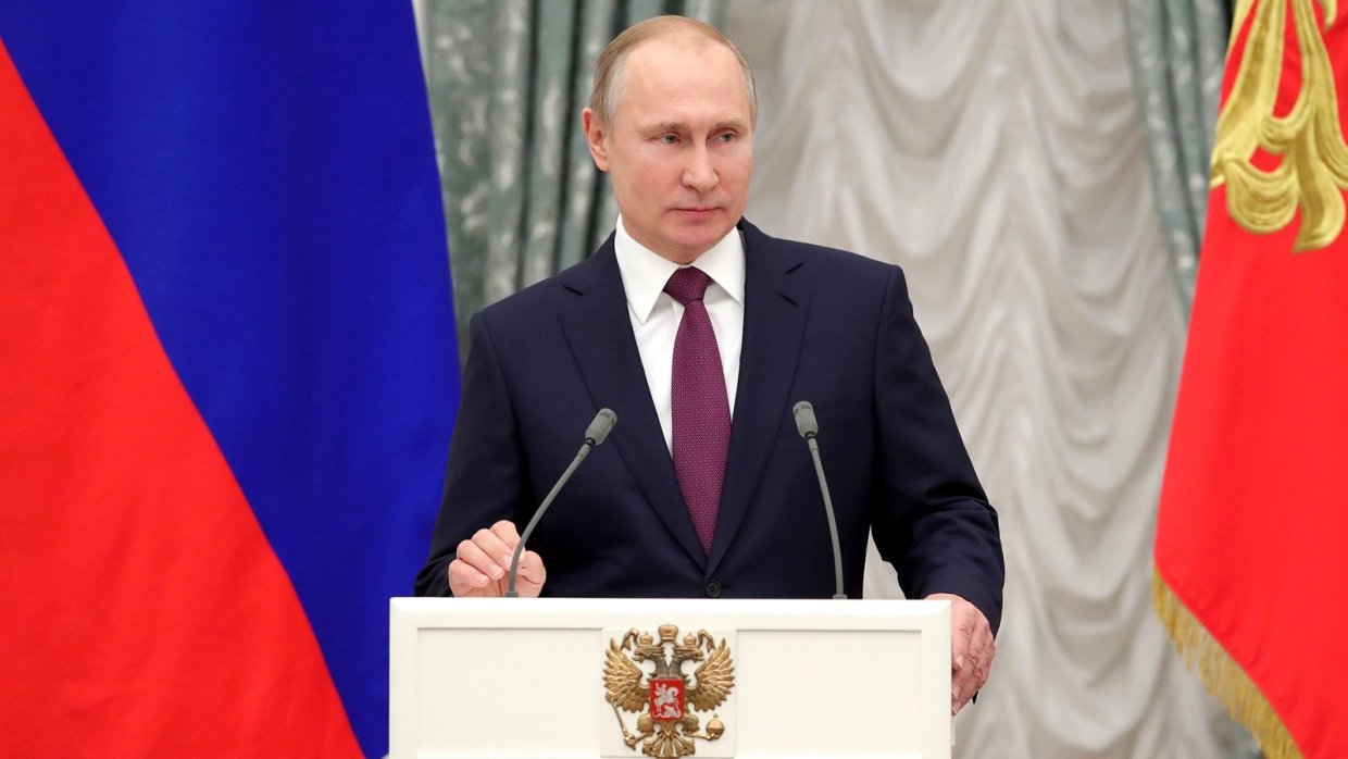 Путин вступил в должность президента России 