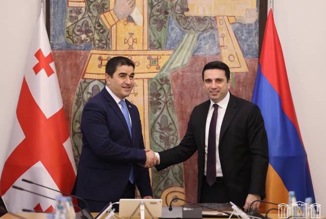 Спикер парламента Армении: мы заинтересованы в установлении стратегического партнерства с Грузией 