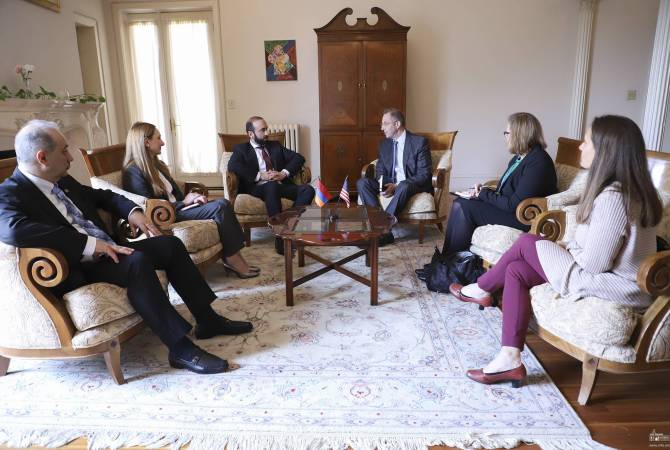 Глава МИД Армении встретился с председателем Национального демократического института США 