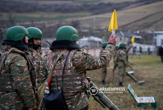 Вооруженные силы Армении проводят стратегические учения 