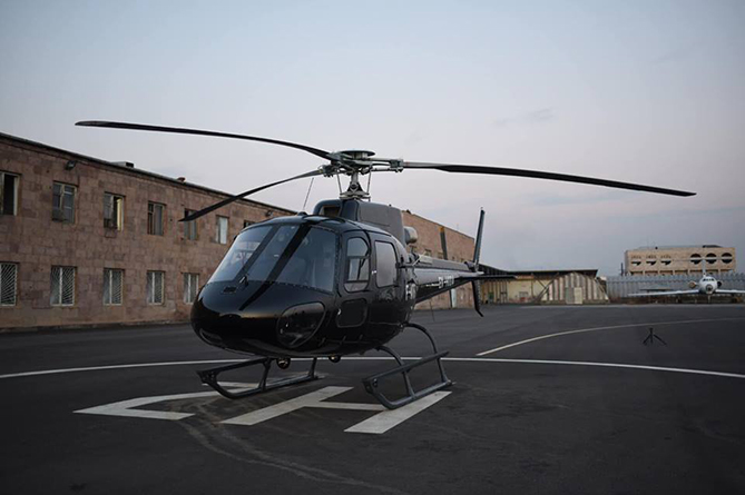 Презентация первого вертолета санавиации состоялась в Ереване 