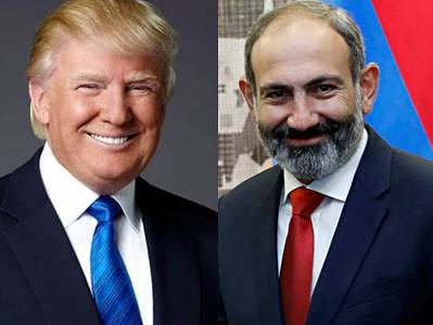 Дональд Трамп поздравил Никола Пашиняна и напомнил о коррупции в Армении 