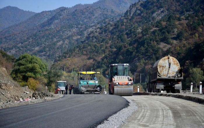 В Армении идет строительство стратегической трассы Татев-Агвани-Капан (Сюникская область) 