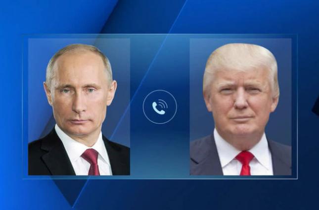Состоялся телефонный разговор Путин-Трамп 