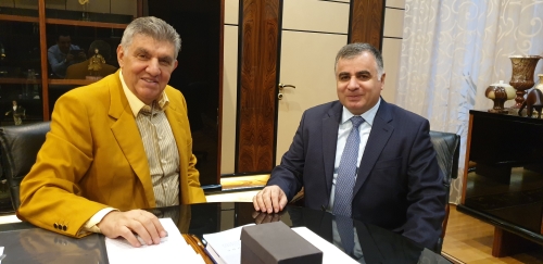 Ара Абрамян и Юрий Навоян обсудили вопросы партнерства 