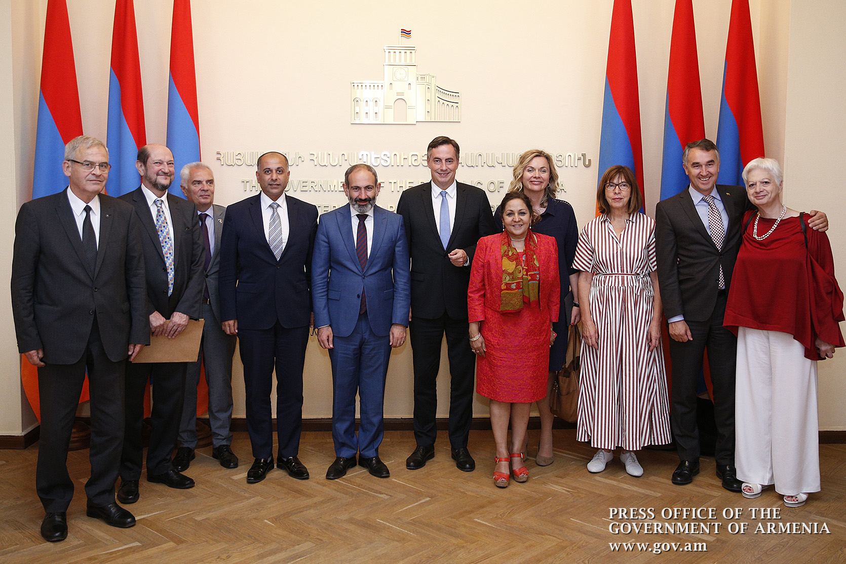 Никол Пашинян рассказал делегации Европарламента о внутриполитических процессах в Армении 