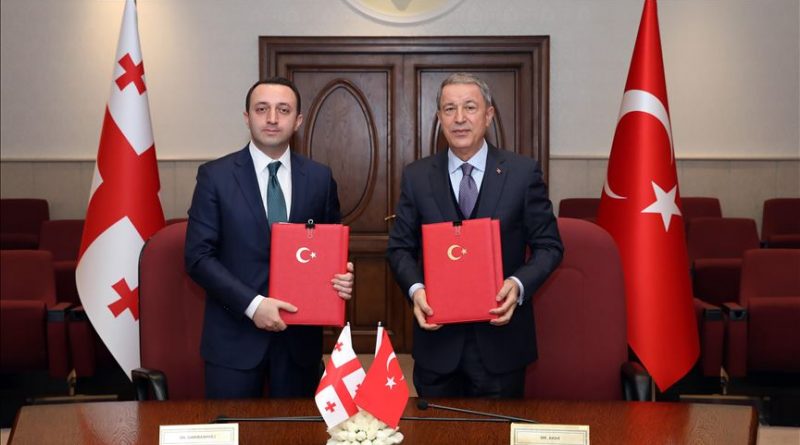 Грузины с турками подписали договор о военном сотрудничестве 