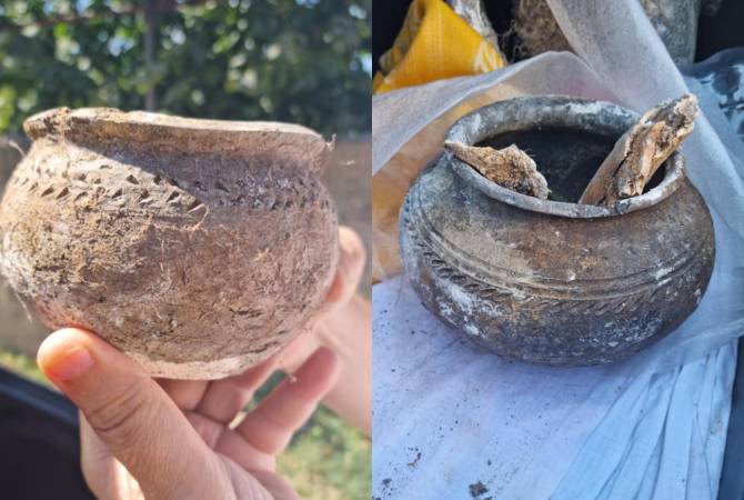 В Ванадзоре обнаружены 5 000-летние гробницы 