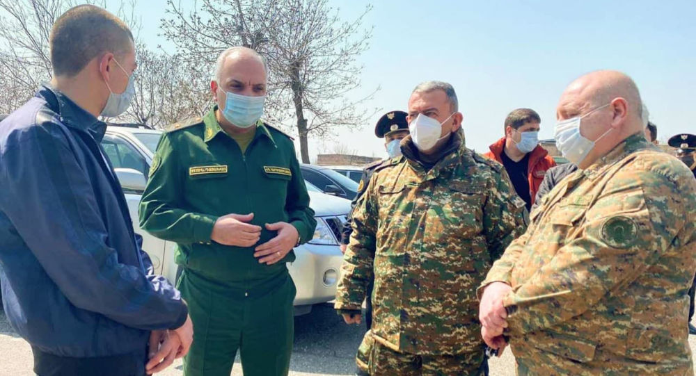 Военный прокурор Армении посетил центральный сборный пункт Минобороны Армении  