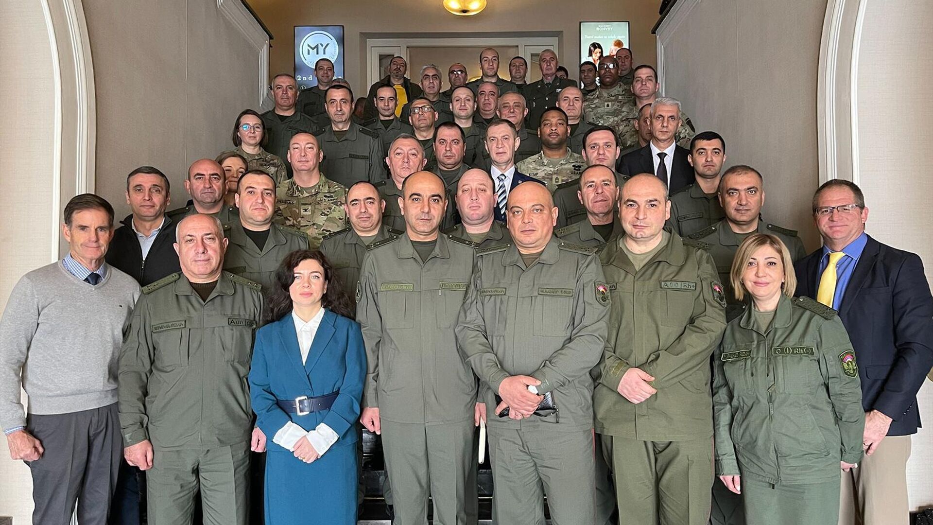 Армянские и американские военные провели семинар в Ереване 