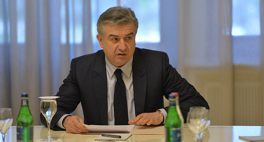 Экс-премьер Карен Карапетян написал заявление о выходе из РПА 