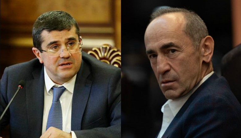 Араик Арутюнян прокомментировал заявление Роберта Кочаряна о том, что он находится в подчинении властей Армении 