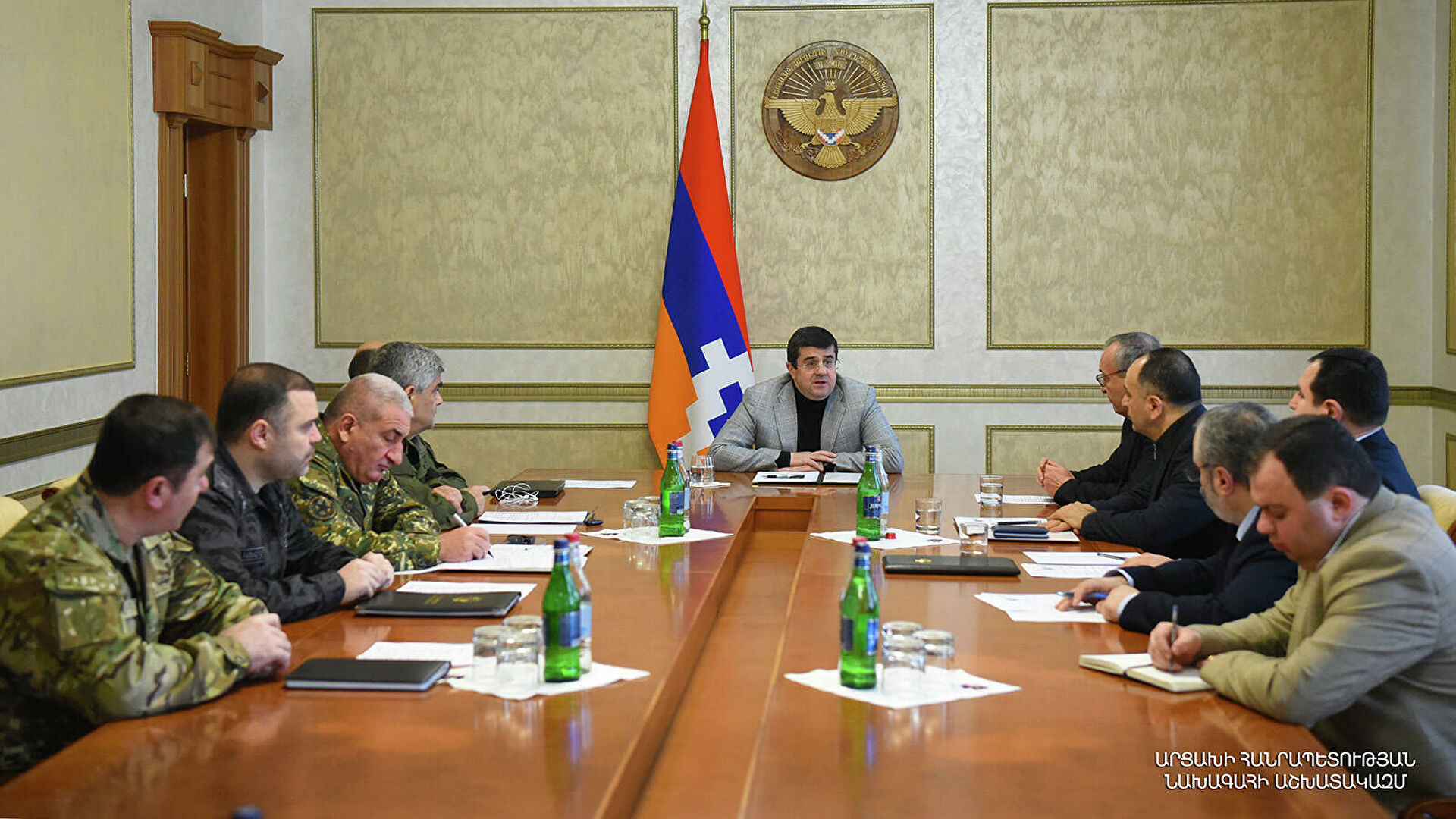 Президент Нагорного Карабаха Араик Арутюнян созвал заседание Совета безопасности 