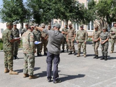 Делегация Национальной гвардии Канзаса находится с визитом в Армении 