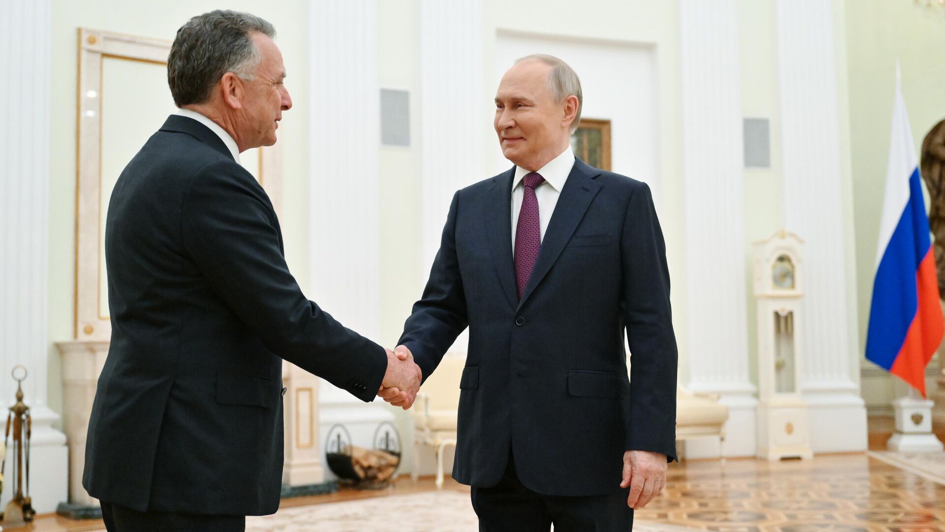 Песков назвал темы переговоров Путина и Уиткоффа 