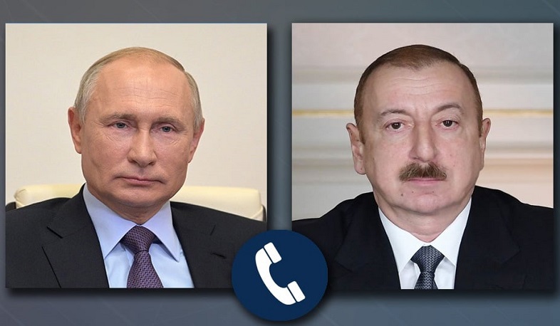 Путин и Алиев обсудили вопросы реализации трехсторонних договоренностей 
