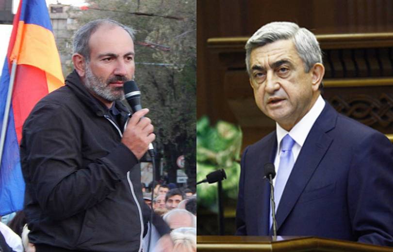 Серж Саргсян и Никол Пашинян встретятся в гостинице Армения-Марриотт 