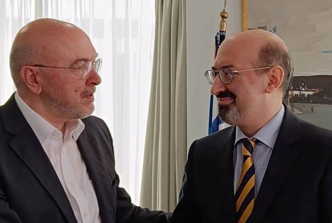 Посол Армении и замглавы МИД Греции обсудили проведение заседания двусторонней межправкомиссии 