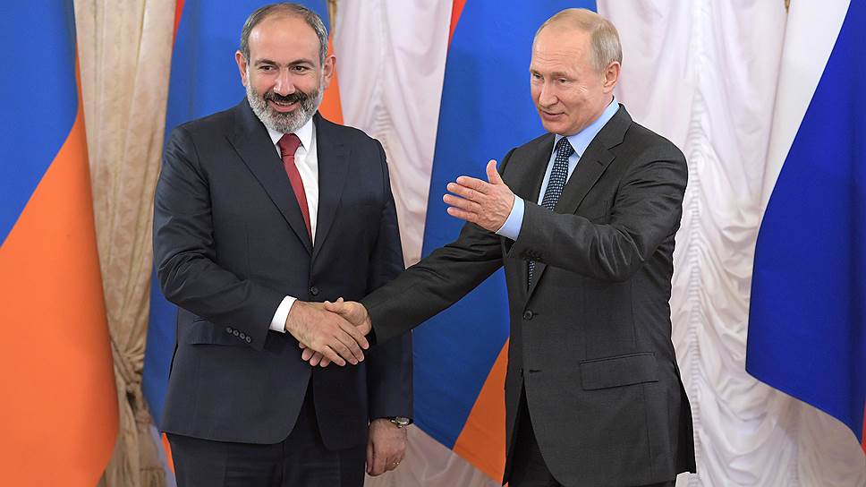 Кремль: Путин и Пашинян обсудят стратегическое партнерство 
