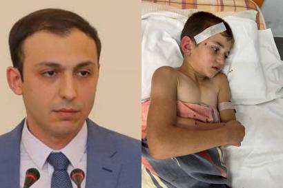 Омбудсмен Арцаха: вследствие агрессии Азербайджана есть много жертв и раненых среди гражданского населения, в том числе дети 