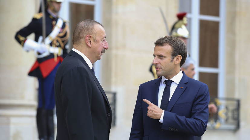 Президент Франции готовит ответ Алиеву 